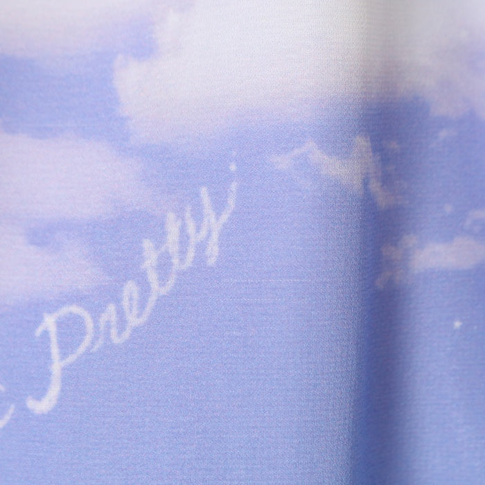 USED】Misty Sky Brilliant ColorワンピースSet (ラベンダー×サックス