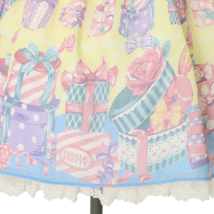 ラッピングハートスカート アンジェリックプリティ USED】ラッピングハートスカート | Angelic Pretty | ロリータ