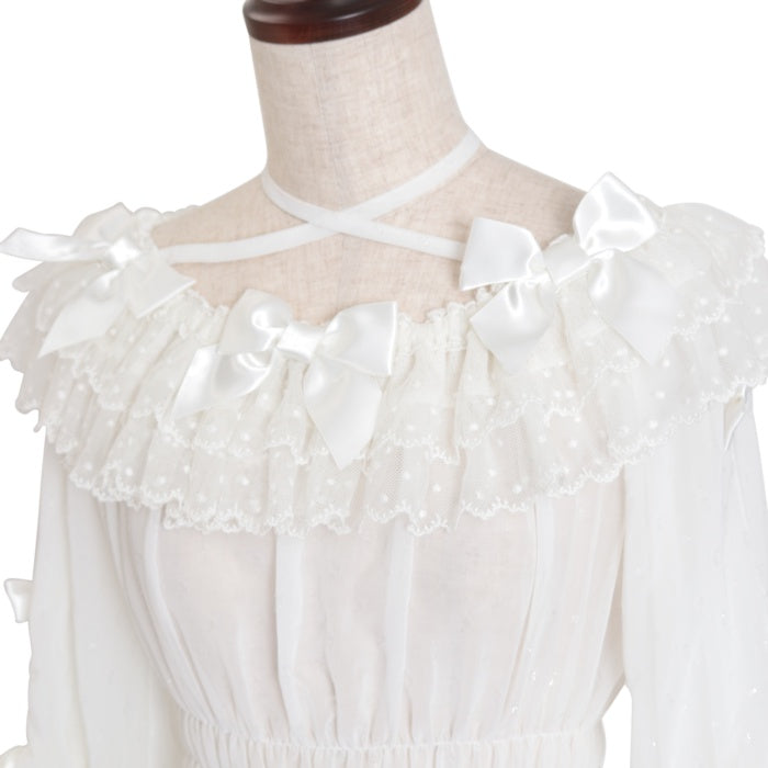 USED】Twinkle Dotシャーリングブラウス | Angelic Pretty | ロリータ