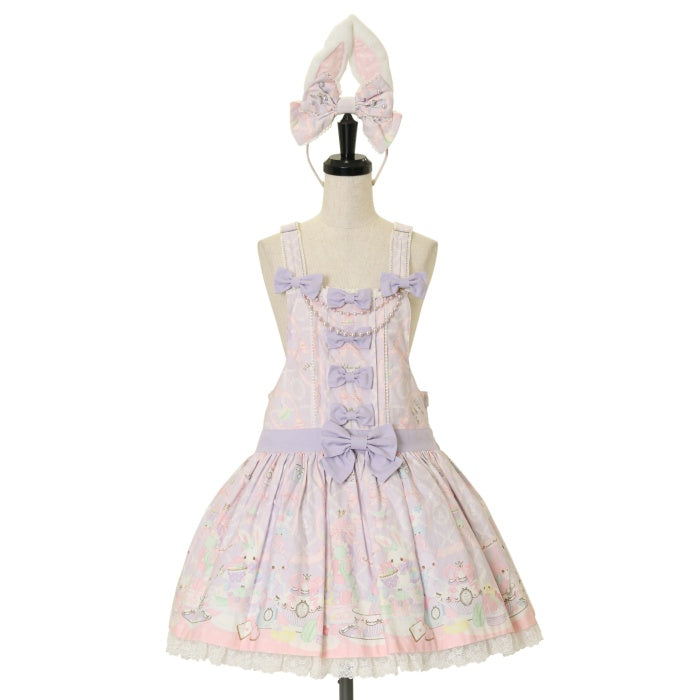 USED】Wish me mell Tea Time サロペット Set | Angelic Pretty
