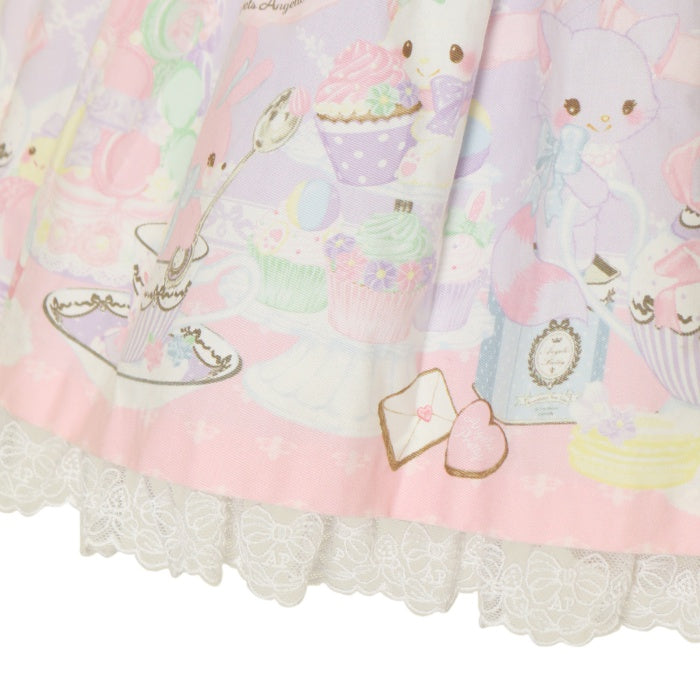 USED】Wish me mell Tea Time サロペット Set | Angelic Pretty