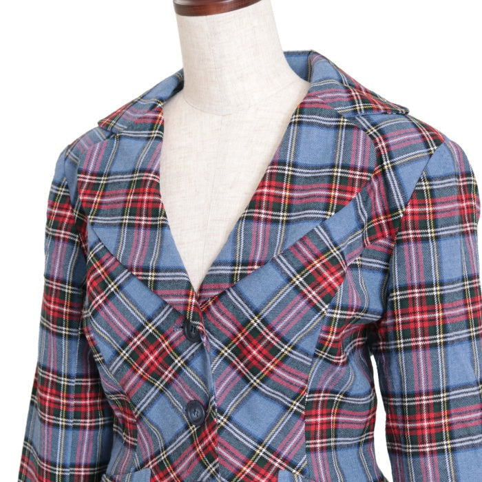 USED】タータンチェックショートジャケット | MILK Wunderwelt Online