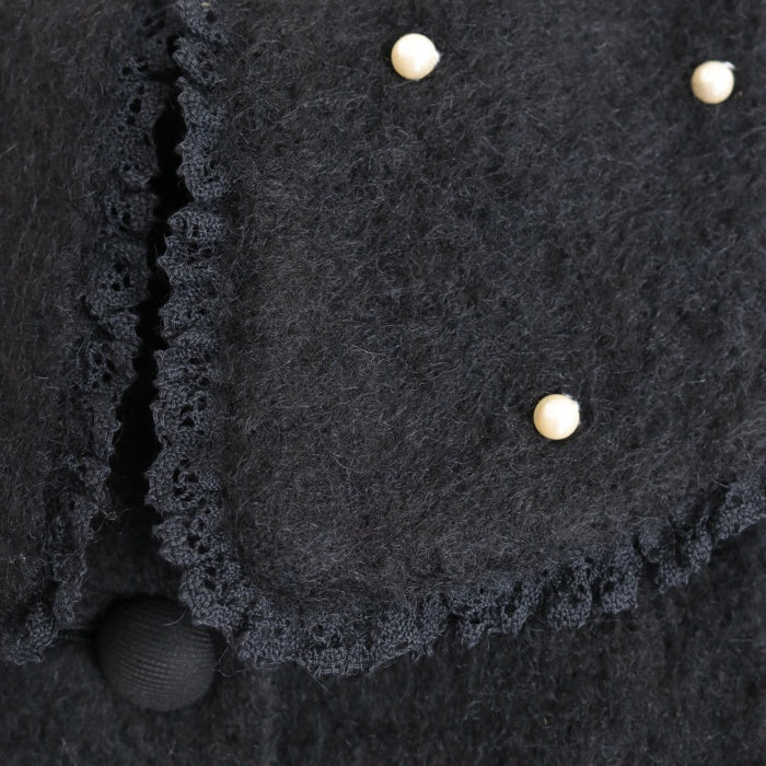 USED】パールカラーシャギーショートコート | Maria pipi | ロリータ