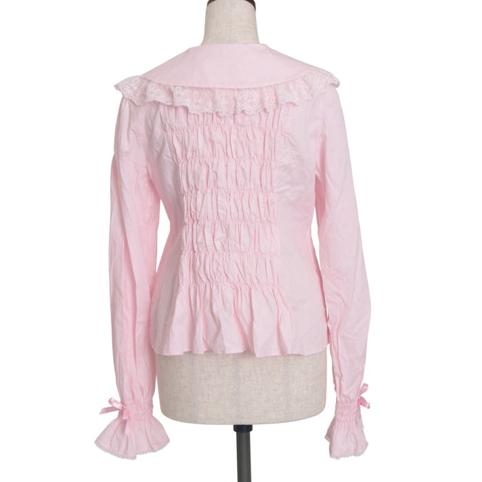 アンジェリックプリティ　リリカルバニーレースブラウス　ピンク 2023 Spring Collection