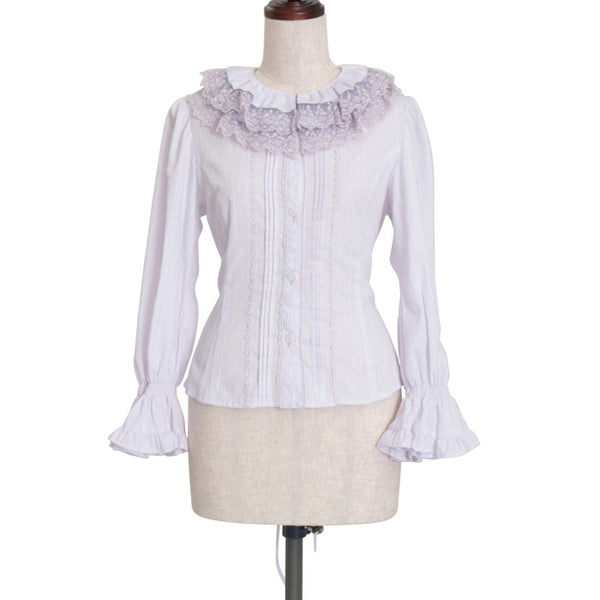 victorian maidenダブルカラー半袖ブラウス（アイボリー） w-94188-00_grande.jpg?v=1693622552
