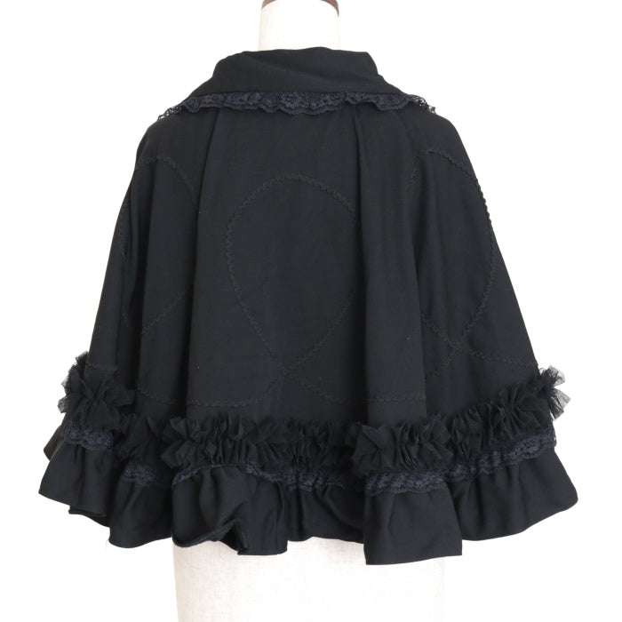 USED】チュールフリルケープ | VISIBLE | ロリータ ゴスロリブランド服