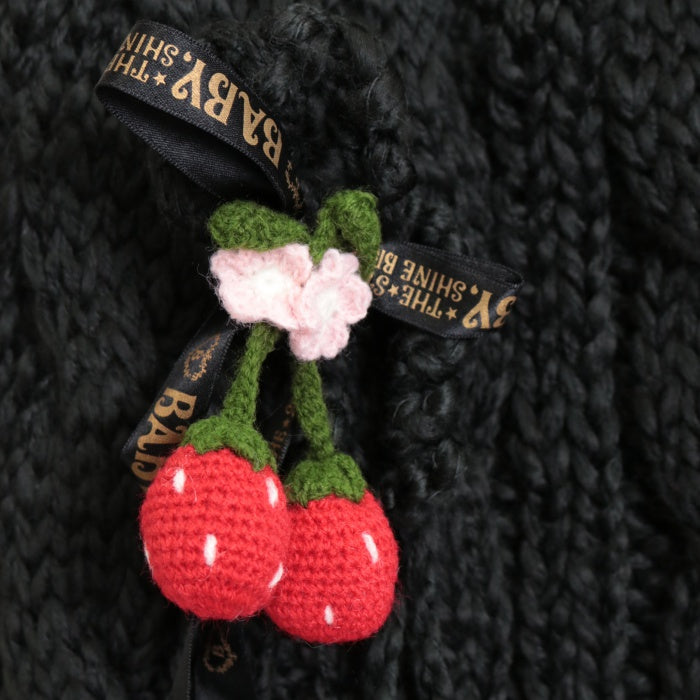 USED】毛糸イチゴ付BAG | BABY, THE STARS SHINE BRIGHT Wunderwelt 