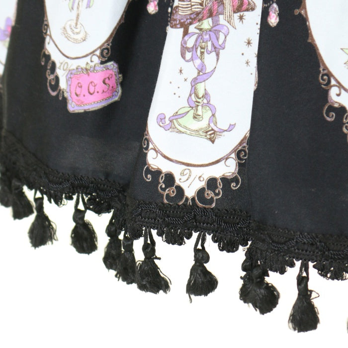 USED】Trick Hat, Pricked Heart柄コルセットジャンパースカート