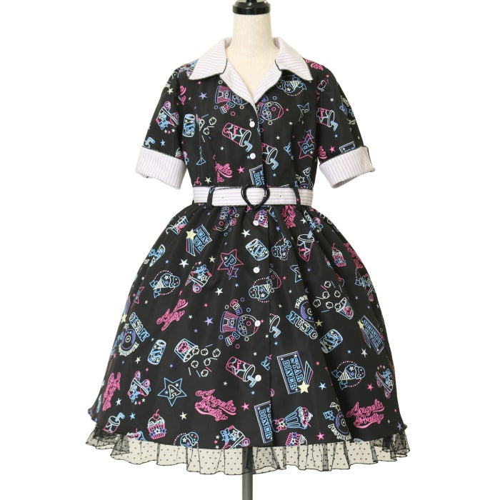 【最終値下】Angelic Pretty ワンピース USED】Neon Star Dinerワンピース | Angelic Pretty Wunderwelt Online