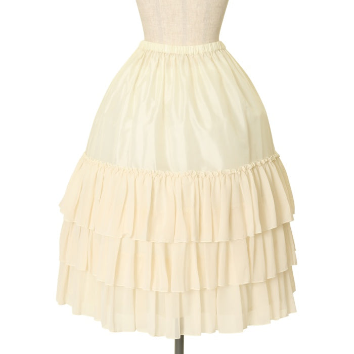 ヴィクトリアンメイデン　ロングシフォンアンダースカート USED】ロングシフォンアンダースカート | Victorian Maiden Wunderwelt