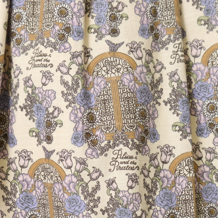 USED】旅立ちのブーケと希望の窓柄スカート | ALICE and the PIRATES