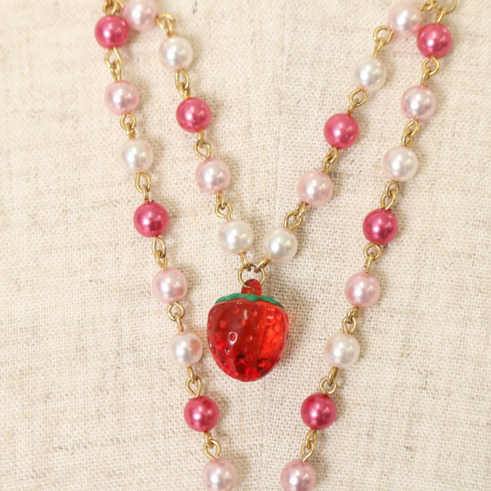 USED】Milky Berryパフェネックレス | Angelic Pretty | ロリータ 