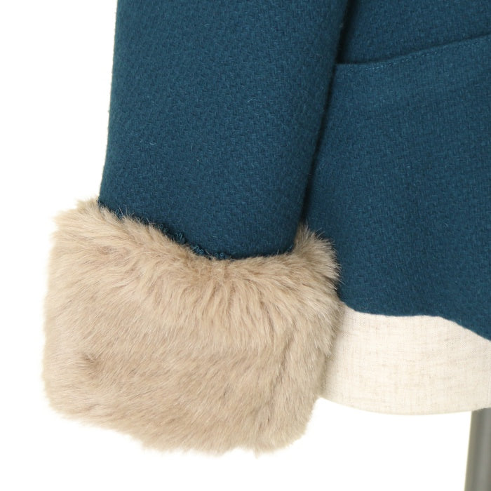 USED】ロザリーショートコート（ピーコック） | Victorian Maiden  