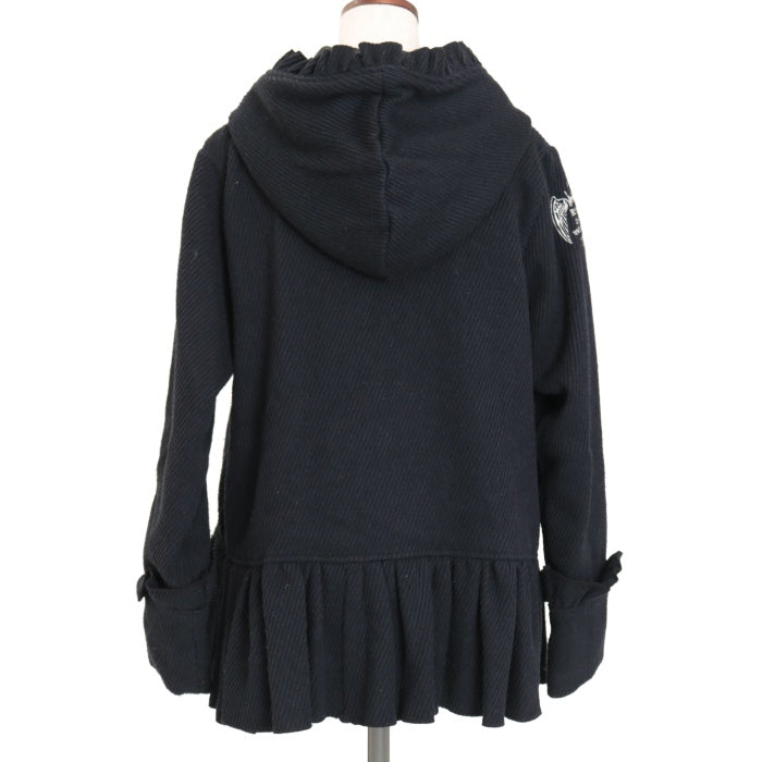 USED】FRILL フード付ダッフルショートコート | h.NAOTO Wunderwelt