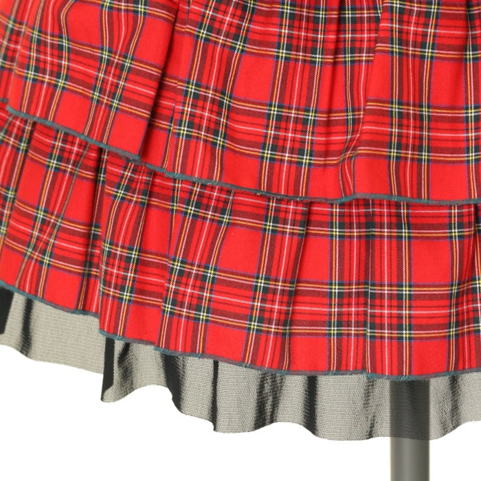 USED】フリルチェックスカート | PUTUMAYO Wunderwelt Online Shop