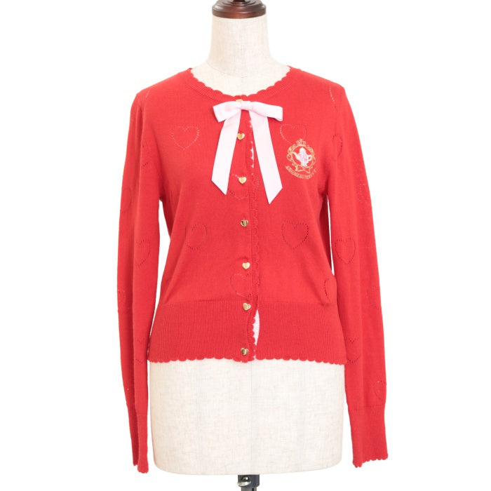 USED】Wonder Tea Pot刺繍ニットカーディガン | Angelic Pretty