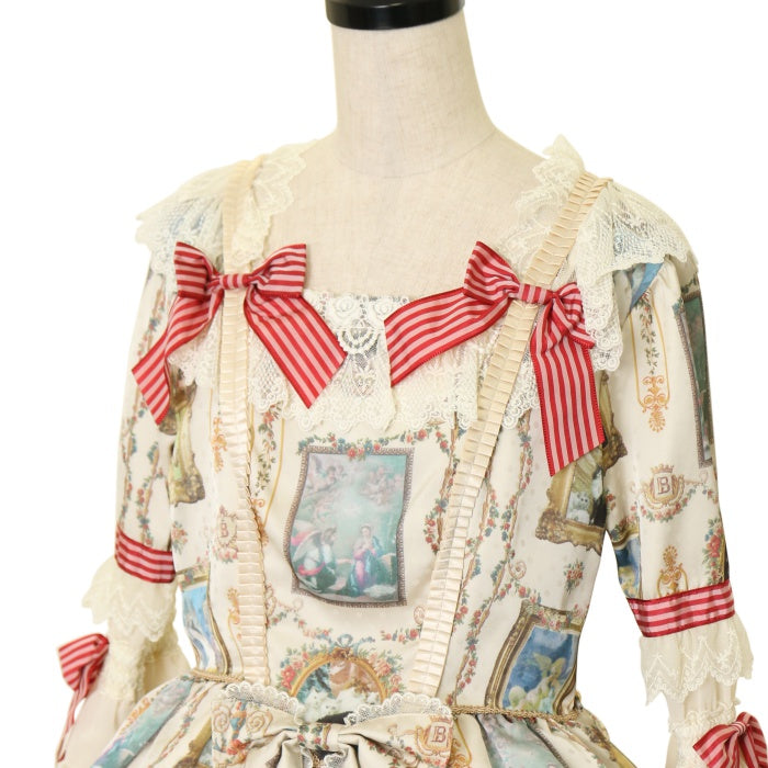 baby, mon chou chou hermitageワンピースドレスセット USED】Mon Chouchou Hermitage柄 ワンピース | BABY, THE STARS SHINE
