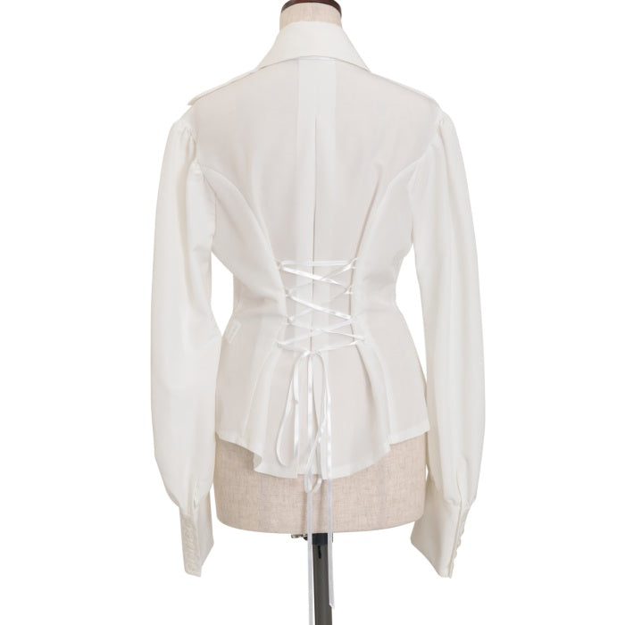 USED】バラ柄リボンタイ付きブラウス | ATELIER BOZ | ロリータ