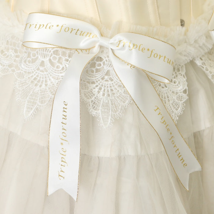 トリプルフォーチュン トレーン付き ショートコルセット USED】【Mサイズ】トレーン付きショートコルセット | Triple