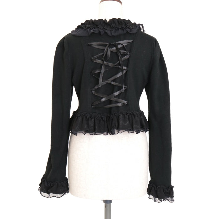 USED】FRILL ティアラ刺繍ボレロ | h.NAOTO Wunderwelt Online Shop
