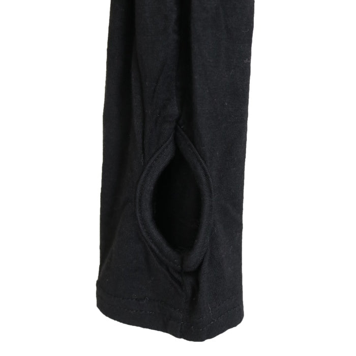 USED】Sixh. フロッキーアシンメトリーカットソー | h.NAOTO