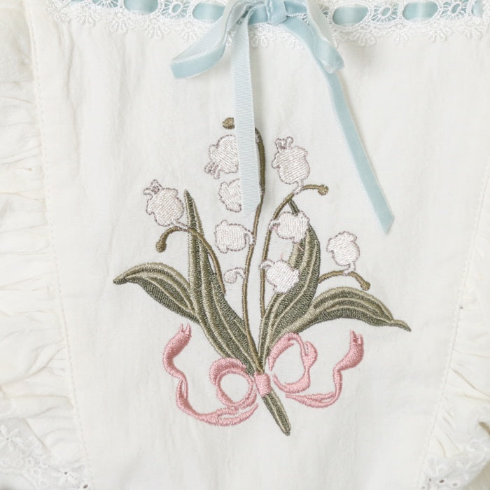 USED】ベルスーズ すずらん刺繍エプロン | 星箱Works | ロリータ
