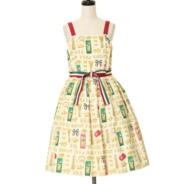 USED】PASTA!!キャミソールワンピース(cheese) | Emily Temple cute USED】PASTA!!キャミソールワンピース(cheese) | Emily Temple cute