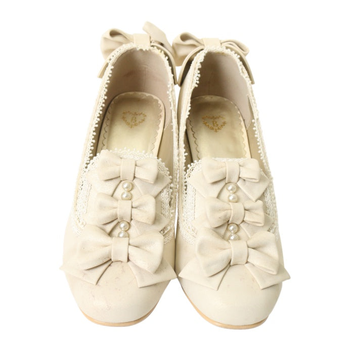 USED】【LLサイズ】Pearl Rococoパンプス| BABY, THE STARS SHINE