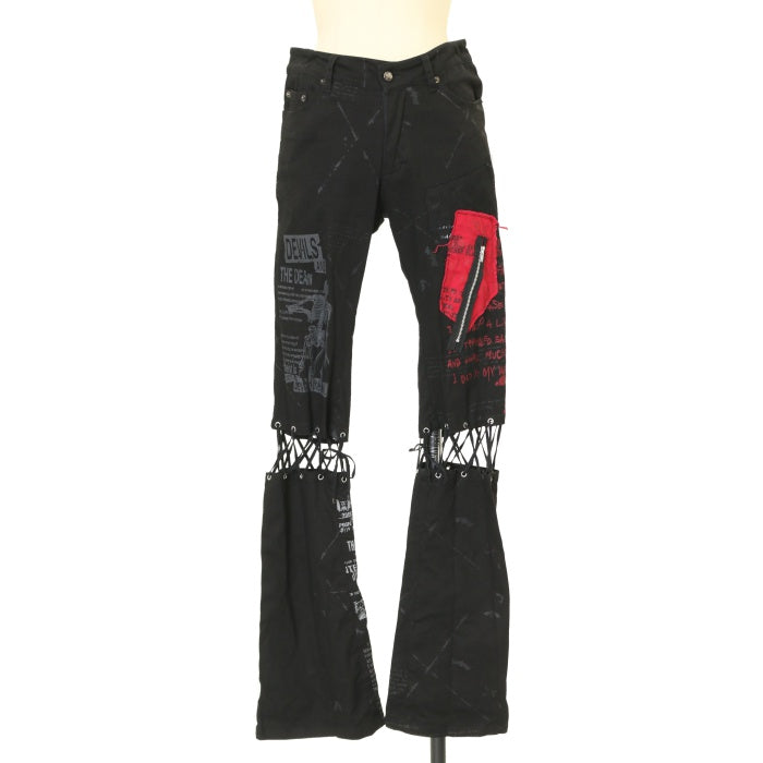 USED】ANARCHY カットアウトロングパンツ | h.NAOTO Wunderwelt Online