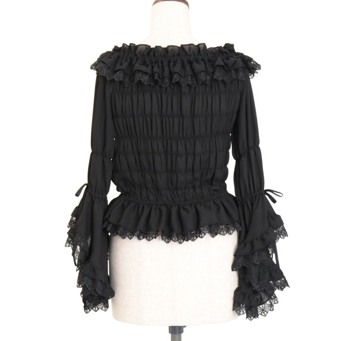 USED】【Vallée lys】Blossom Breeze Blouse | ATELIER-PIERROT