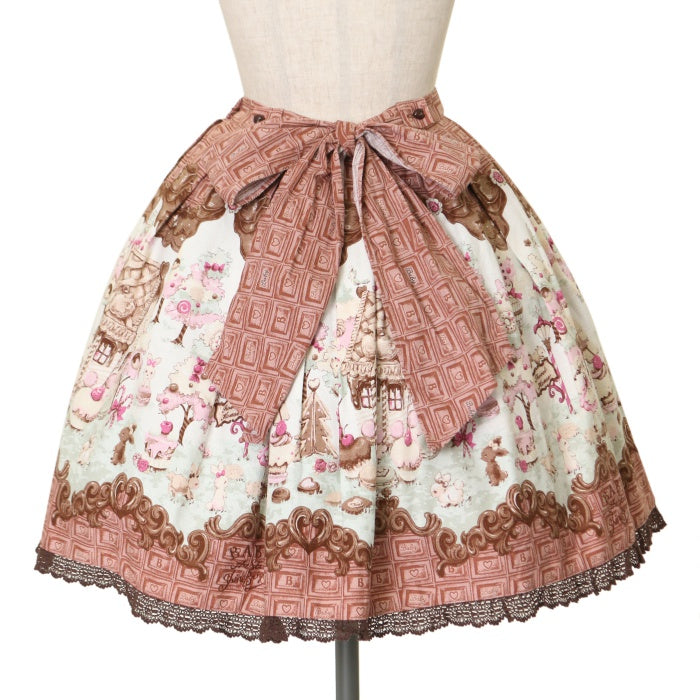 Welcome to the Sweets Hexenhaus♪柄 スカート USED】Welcome to the Sweets Hexenhaus♪柄 スカート | BABY, THE