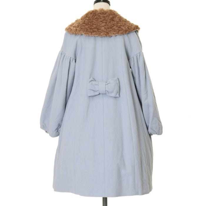 USED】カーリーファー衿コート | Leur Getter Wunderwelt Online Shop