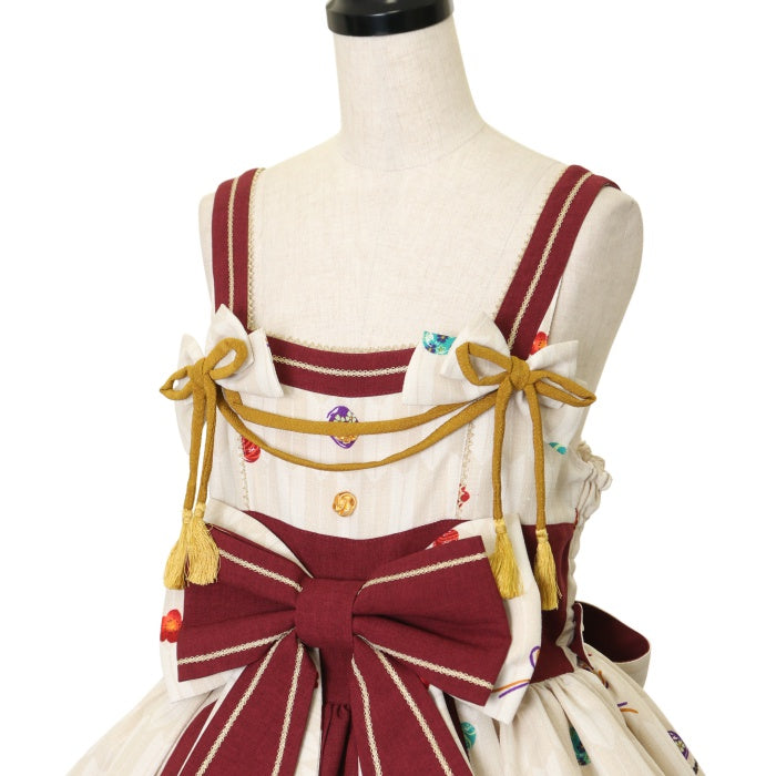 USED】春告げ鳥の恋うらら プリーツ ジャンパースカート