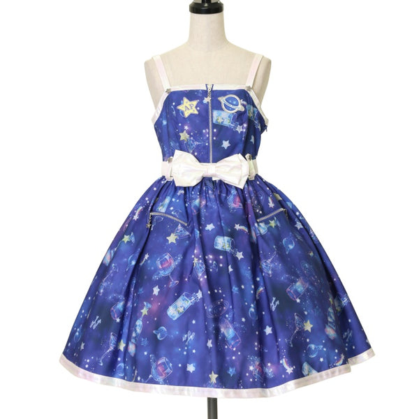 アンジェリックプリティ　Galaxy cocktail ワンピース Galaxy Cocktailワンピース紺 Angelic Pretty - メルカリ