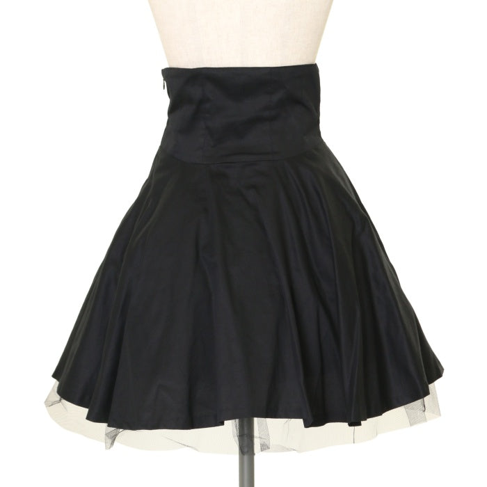 BPN ブラックピースナウ レースアップ フレアスカート ゴス BPN ブラックピースナウ レースアップ フレアスカート ゴス