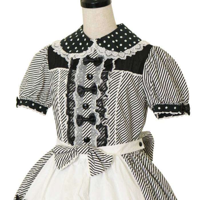 USED】Stripe Girly Cafe Set | Angelic Pretty | ロリータ