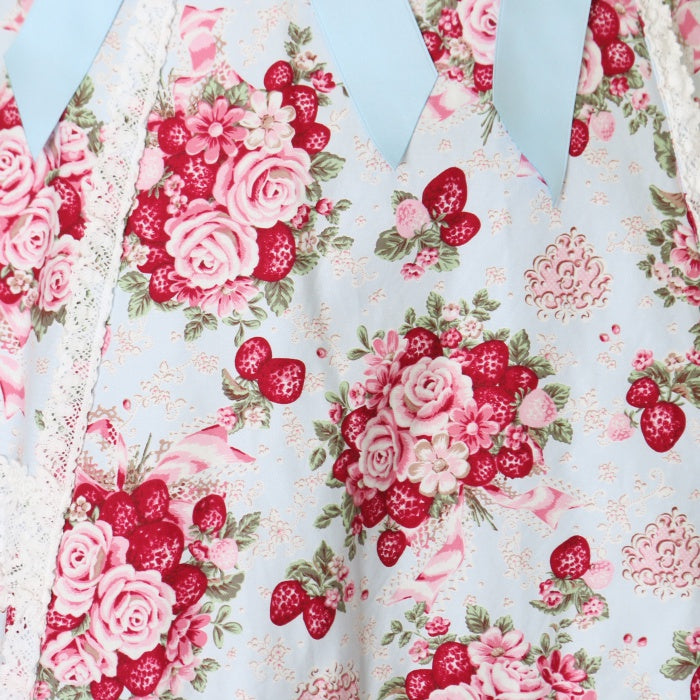 シュガーブーケ柄ジャンパースカートⅠ シュガーブーケ～永遠の乙女の憧れ～柄ジャンパースカートIV＆リボン