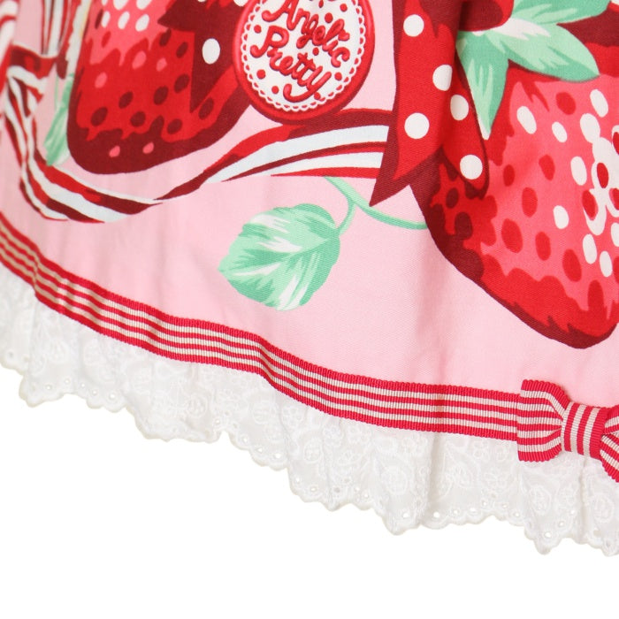 USED】摘みたていちごジャンパースカート | Angelic Pretty