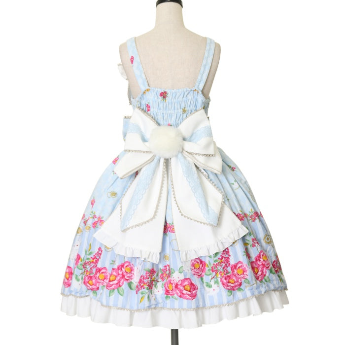 風花のゆきうさぎ　サックス　ジャンパースカート　jsk 2021風花のゆきうさぎ | Metamorphose