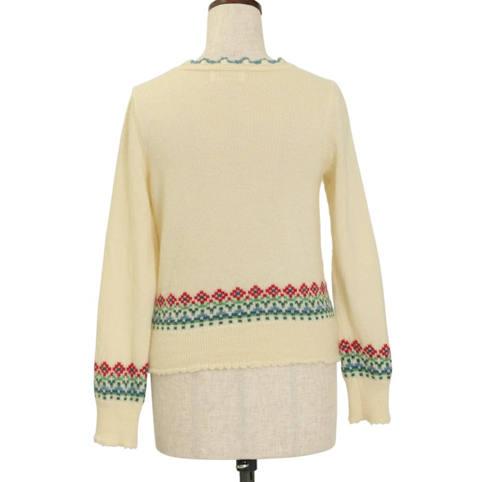 USED】【Mサイズ】シャペロンルージュの編み込みカーディガン | Jane