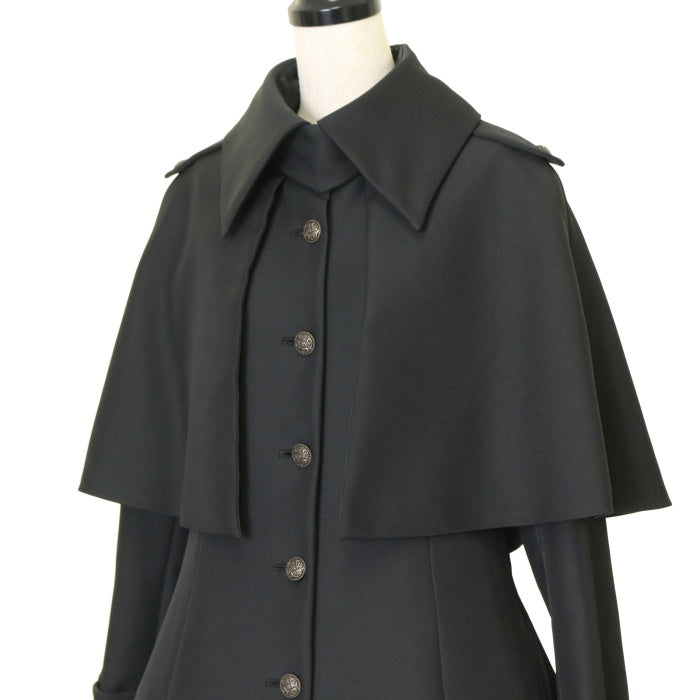 【ATELIER BOZ】ケープ 希少 アトリエBOZ ケープ付きコート グレー