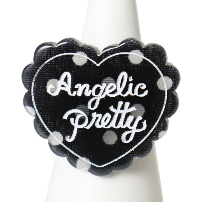 USED】DotスカラップHeartリング | Angelic Pretty Wunderwelt Online