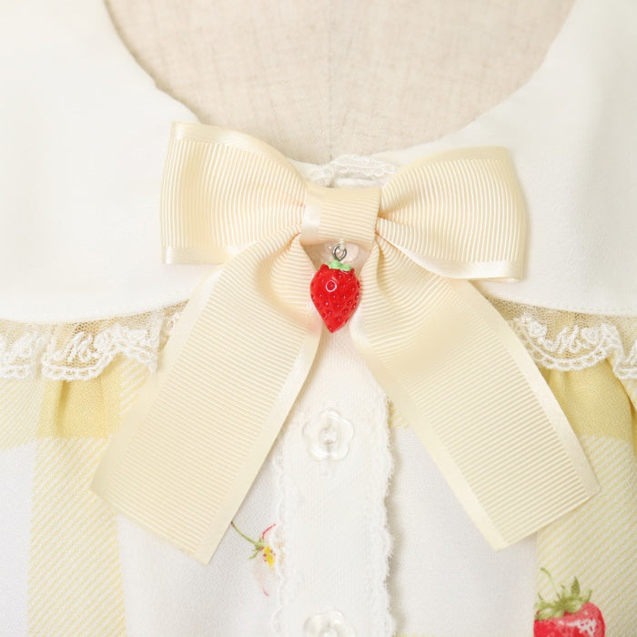 USED】sweet berry gingham ワンピース | metamorphose