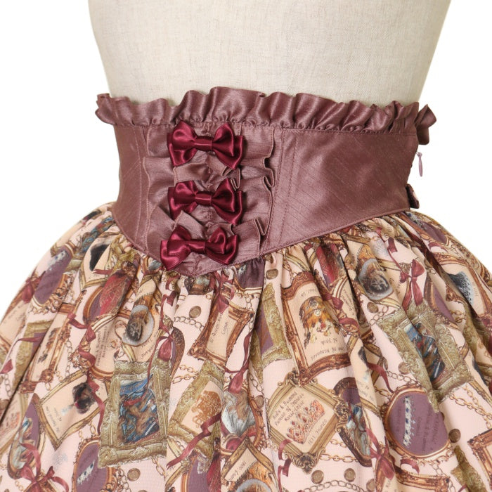 【ALICE and the PIRATES】 コルセット3段スカート ALICE and the PIRATES】 コルセット3段スカート 春おしゃれを