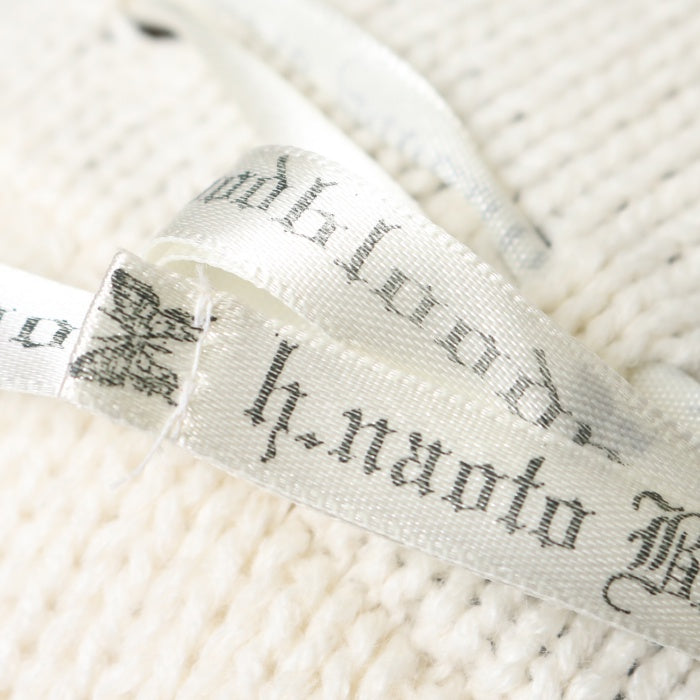 USED】HN+nois バタフライ刺繍猫耳ニット帽 | h.NAOTO Wunderwelt
