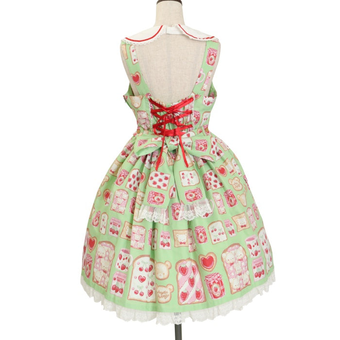 Angelicpretty SunnyDayBrunch JSK ミントグリーン USED】Sunny Day Brunchジャンパースカート | Angelic Pretty
