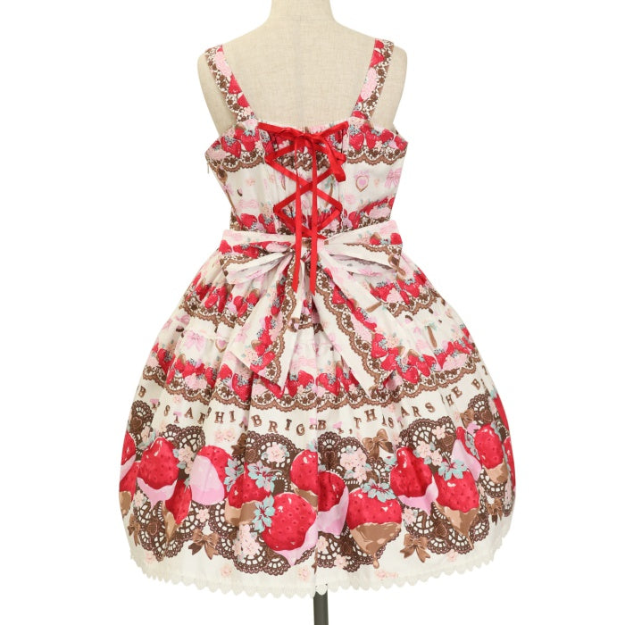 USED】Creamy Berry Fairy Dream 柄ジャンパースカート | BABY, THE