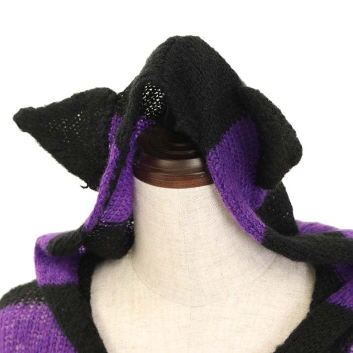 USED】チェシャ猫ボーダーニットパーカー | PUTUMAYO Wunderwelt