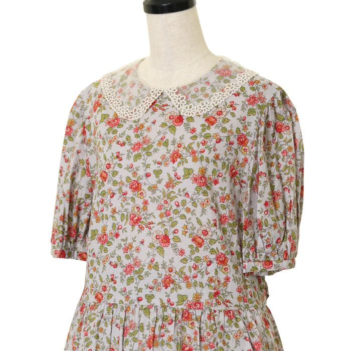 USED】【Mサイズ】Rambling roseチュールレースカラードレス
