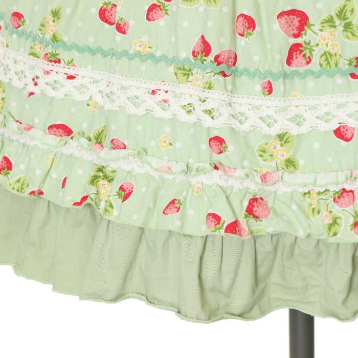 USED】イチゴ水玉ワンピース+リボンカチューシャ | CHOCOCHIP COOKIE